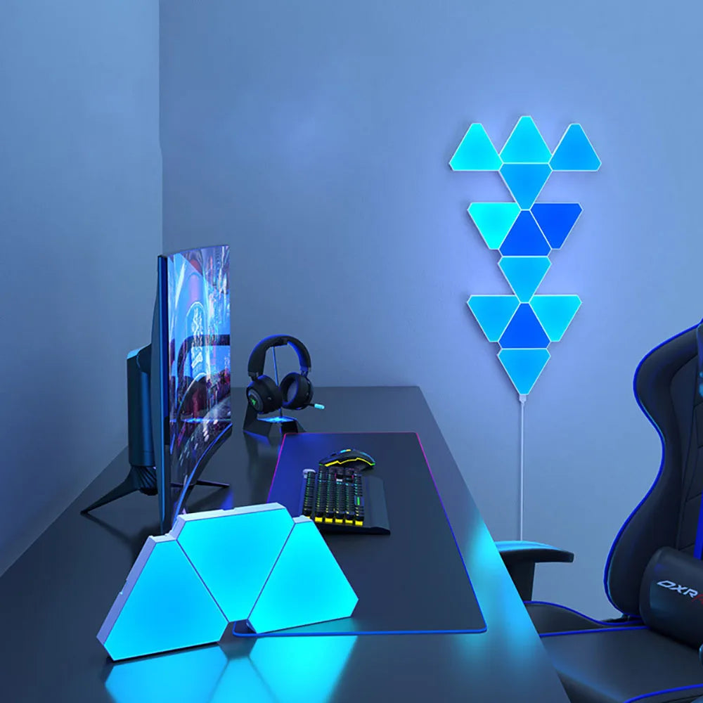 RGB Triangular Wall Lamp