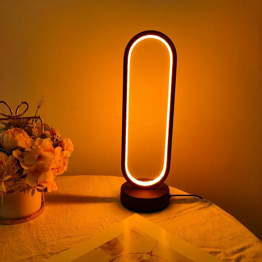 LED Bedroom Ring Lamp