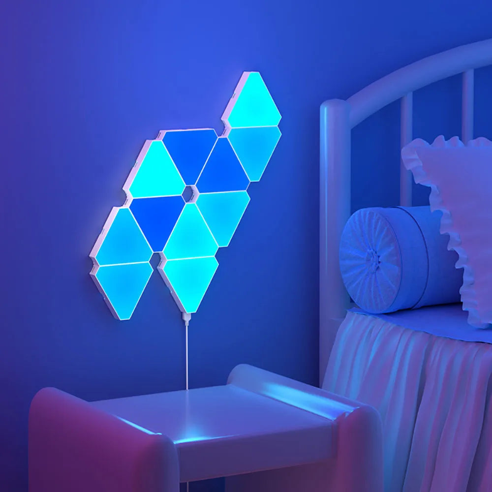 RGB Triangular Wall Lamp